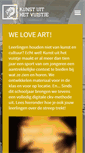 Mobile Screenshot of kunstuithetvuistje.nl